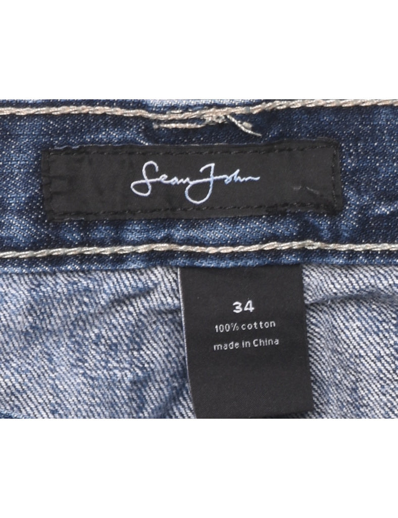 Indigo Denim Shorts - W38 L15