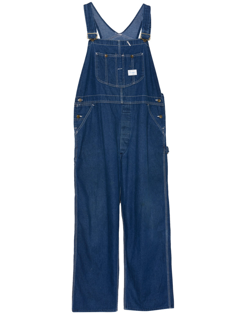 Indigo Dungaree Salopettes - XL