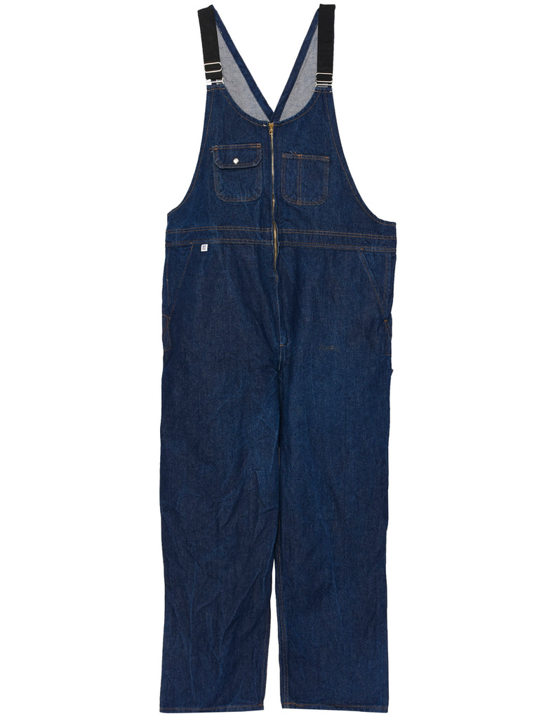 Indigo Dungaree Salopettes - XL