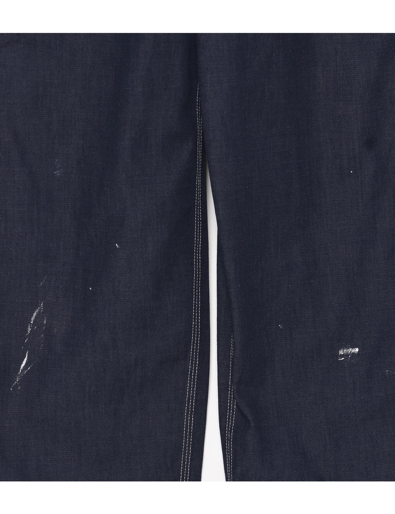 Indigo Dungaree Salopettes - M