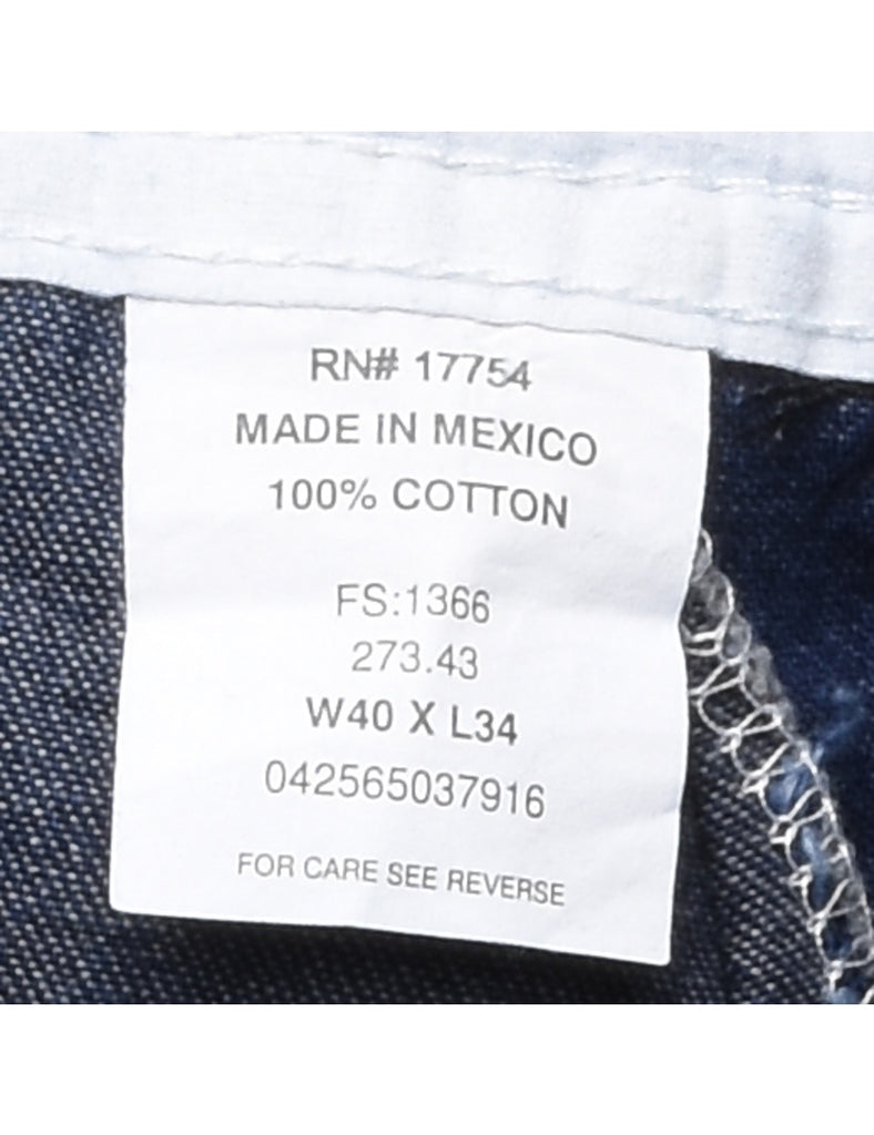 Indigo Dungaree Salopettes - L