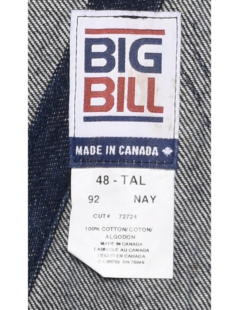 Indigo Dungaree Salopettes - XL