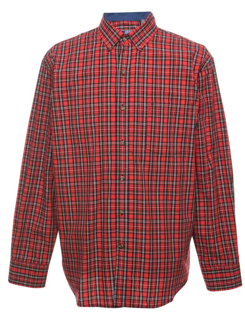 Izod Checked Shirt - L