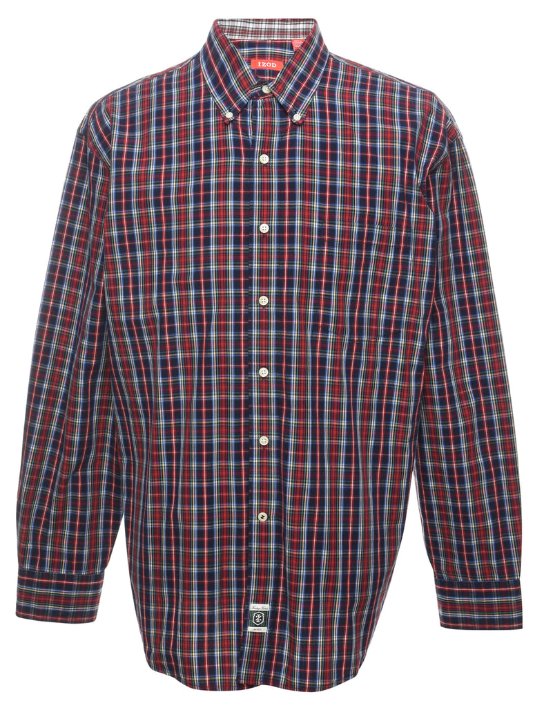 Izod Checked Shirt - XL