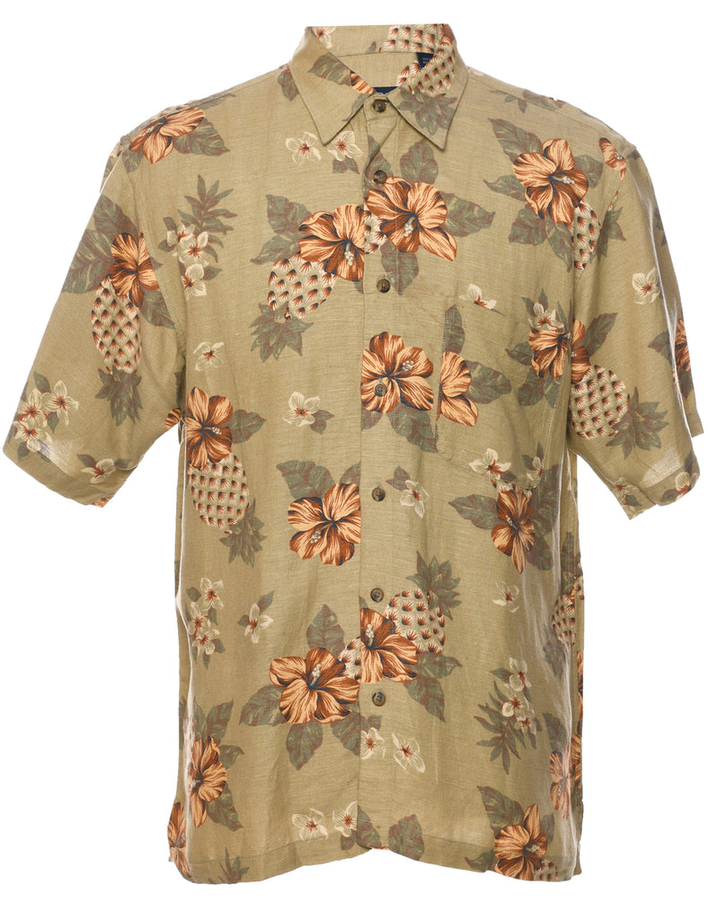 Izod Hawaiian Shirt - M
