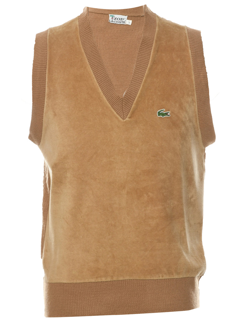 Izod Lacoste Brown Vest - M