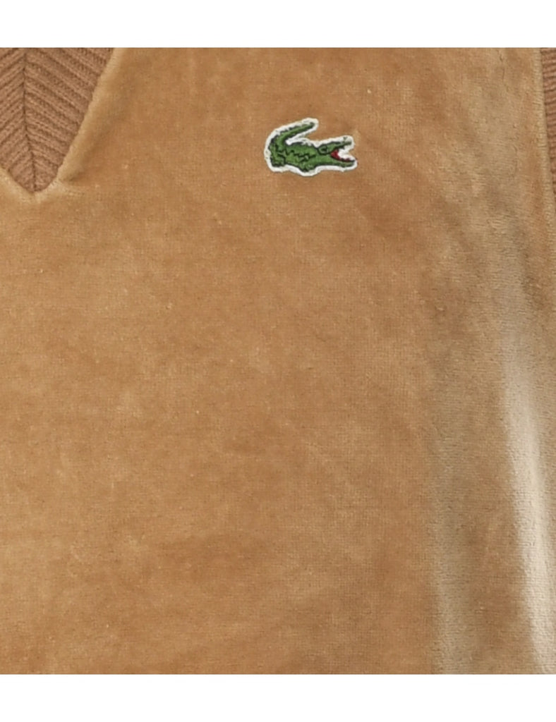 Izod Lacoste Brown Vest - M