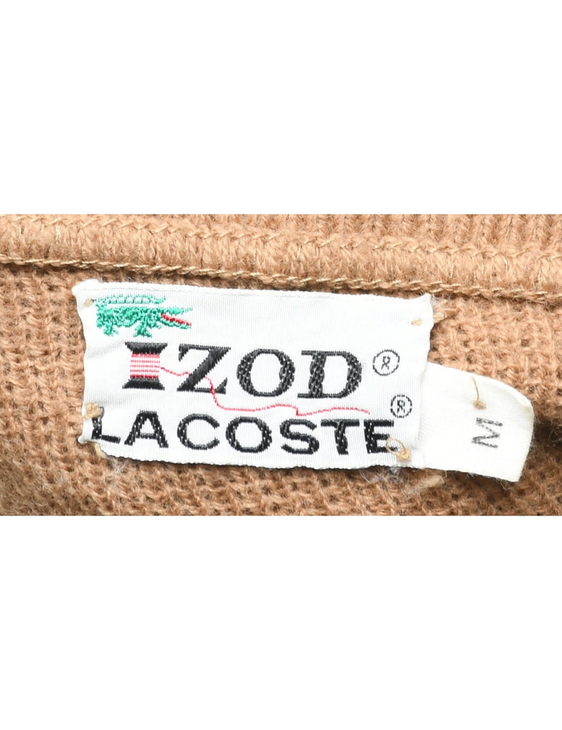 Izod Lacoste Brown Vest - M