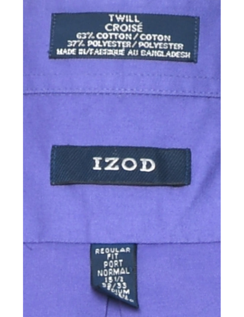 Izod Purple Shirt - M