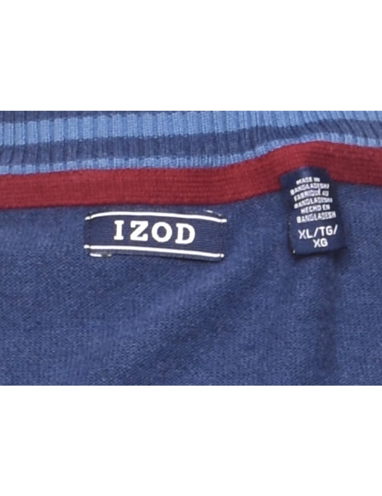 Izod Quarter Zip Jumper - XL