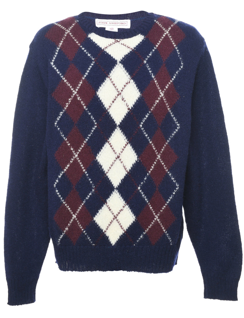 John Ashford Argyle Jumper - XL