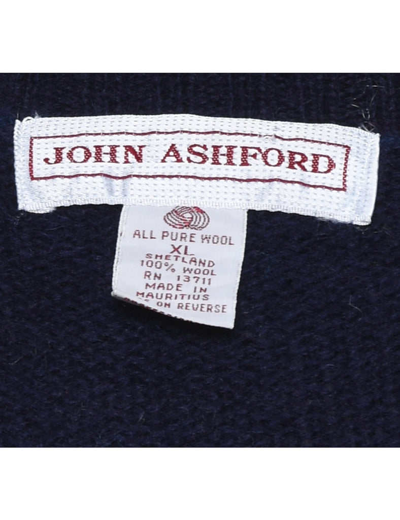 John Ashford Argyle Jumper - XL