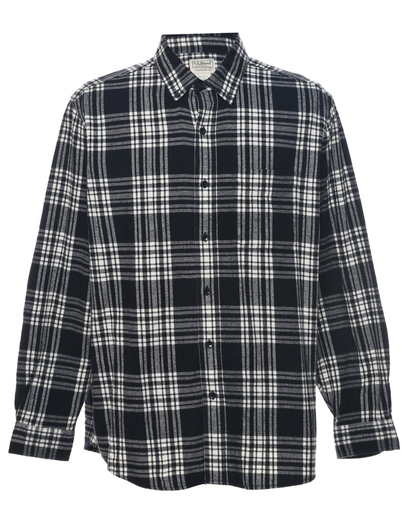 L.L. Bean Checked Shirt - L