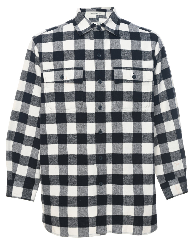 L.L. Bean Checked Shirt - M