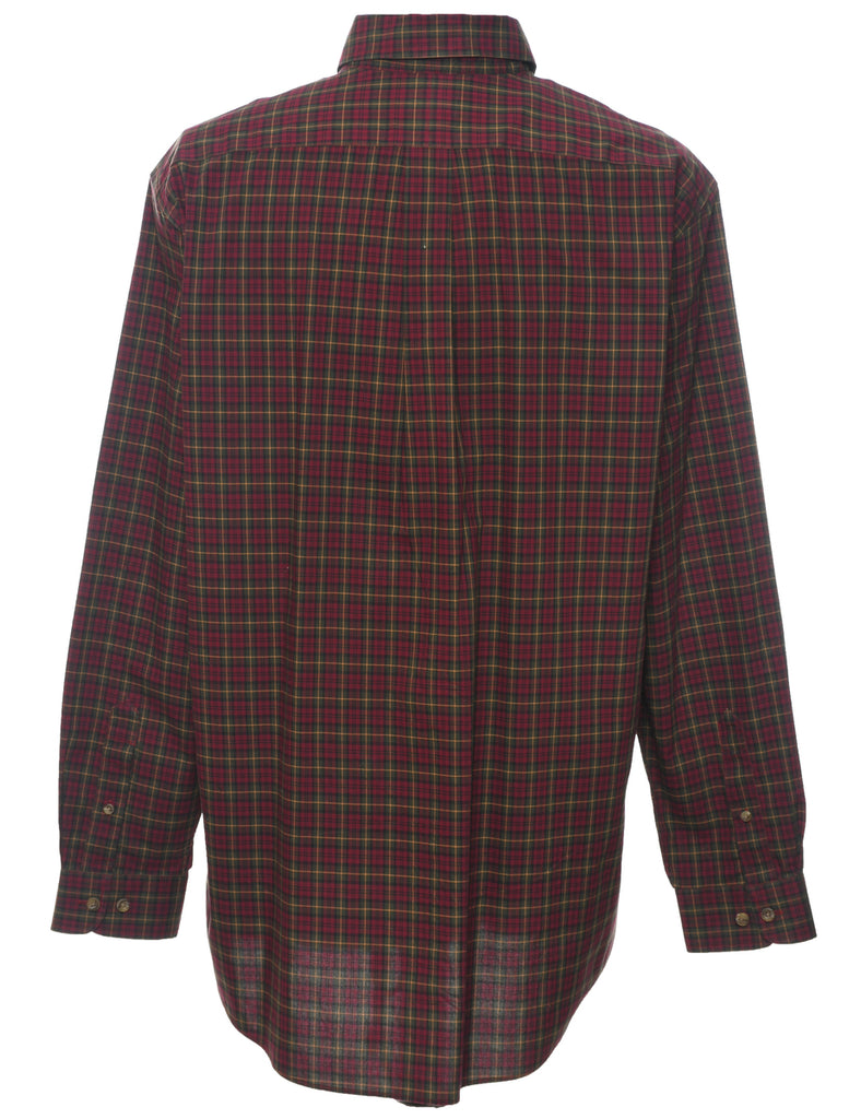 L.L. Bean Checked Shirt - L
