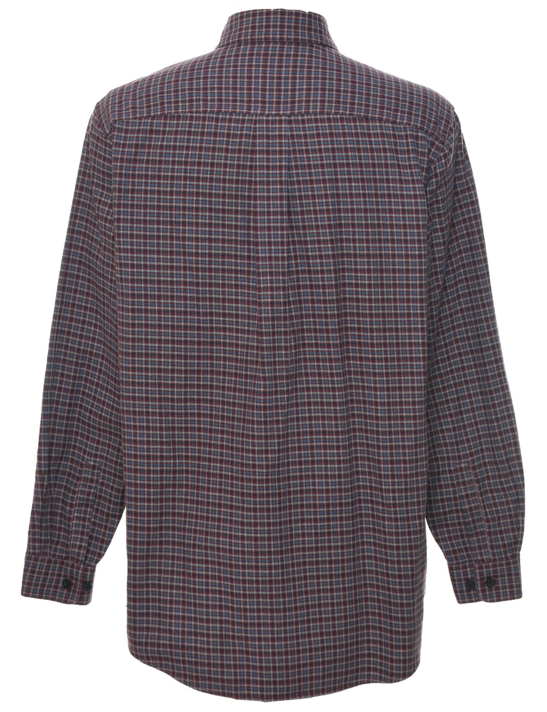 L.L. Bean Checked Shirt - M