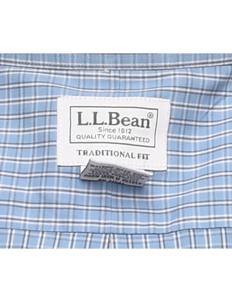 L.L. Bean Checked Shirt - XL