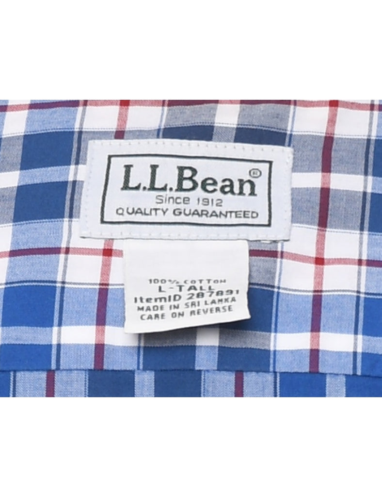 L.L. Bean Checked Shirt - L