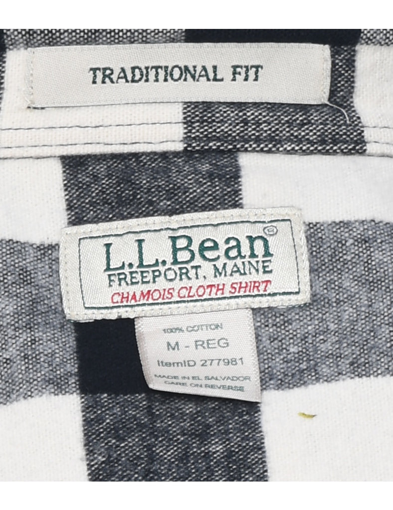 L.L. Bean Checked Shirt - M