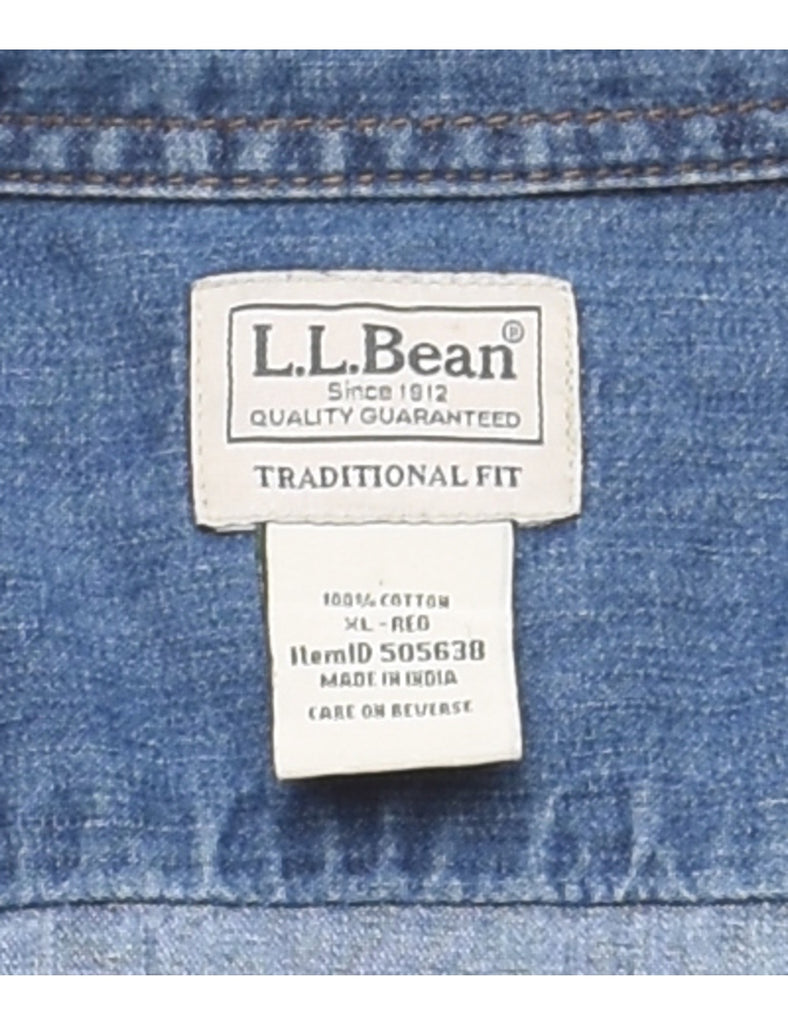 L.L. Bean Denim Shirt - XL