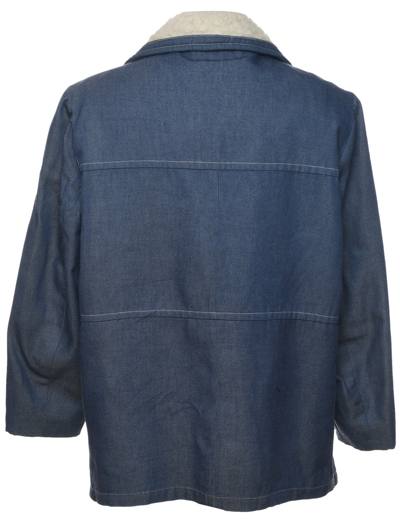 Lake Land Shearling Denim Jacket - XL