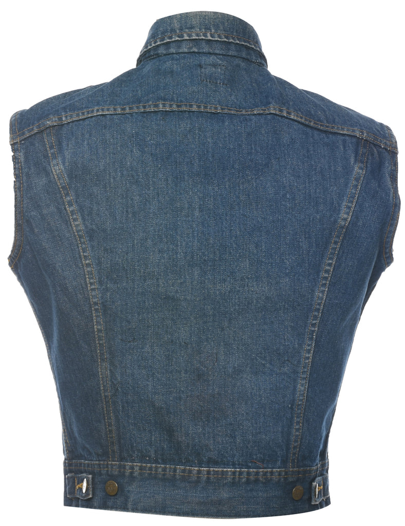 Lee Denim Jacket Vest - M