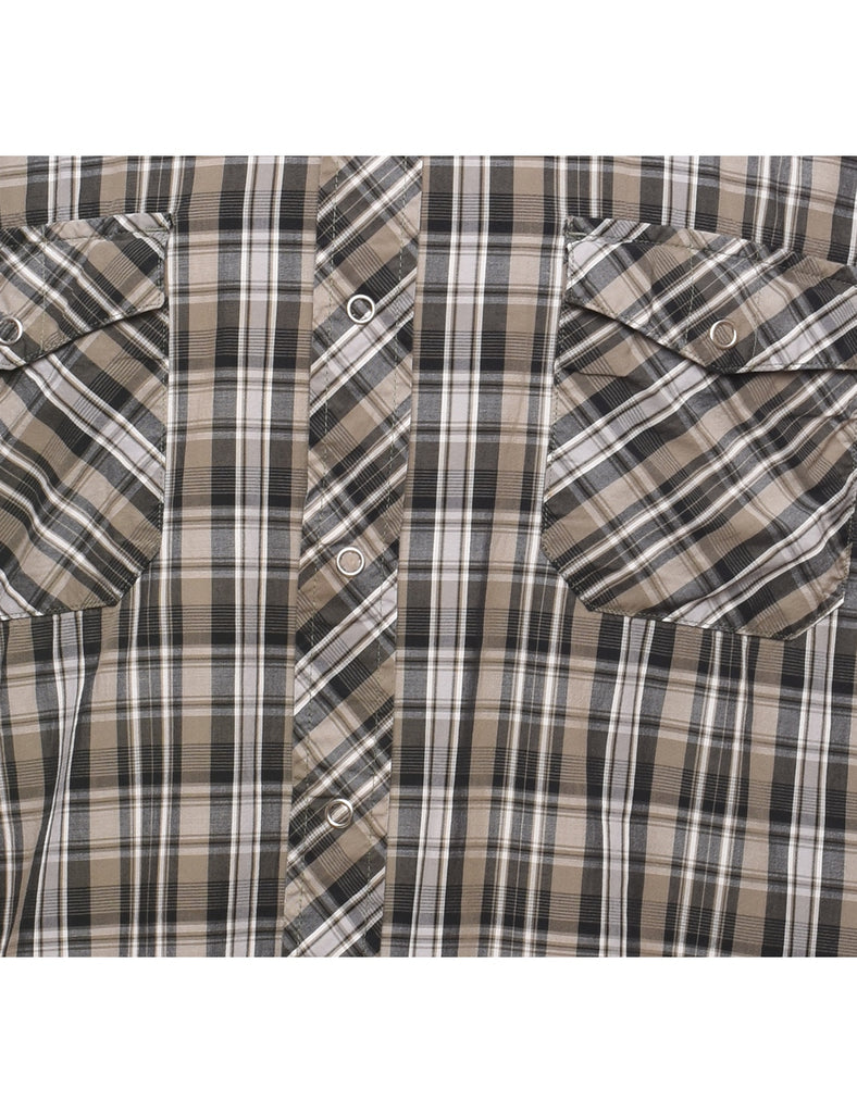 Levi's Checked Beige & Grey Shirt - L