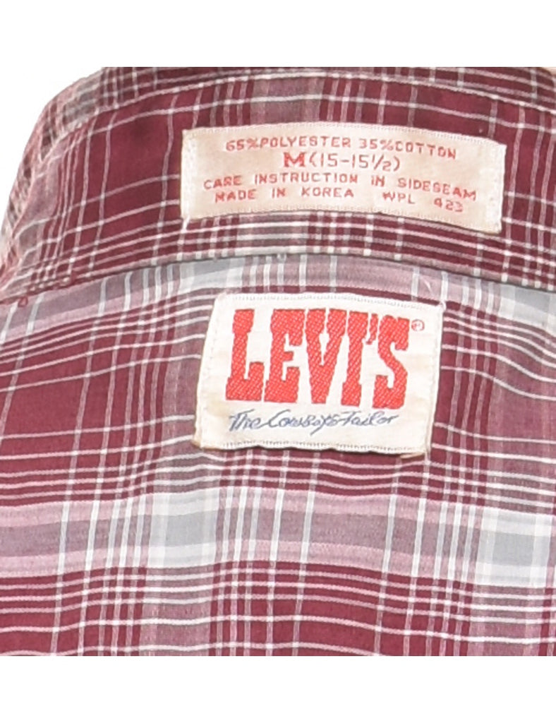 Levi's Checked Shirt - M