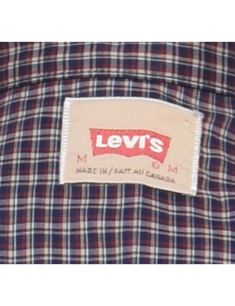 Levi's Checked Western Shirt - M