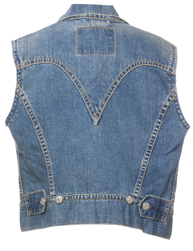 Levi's Medium Wash Denim Vest - L