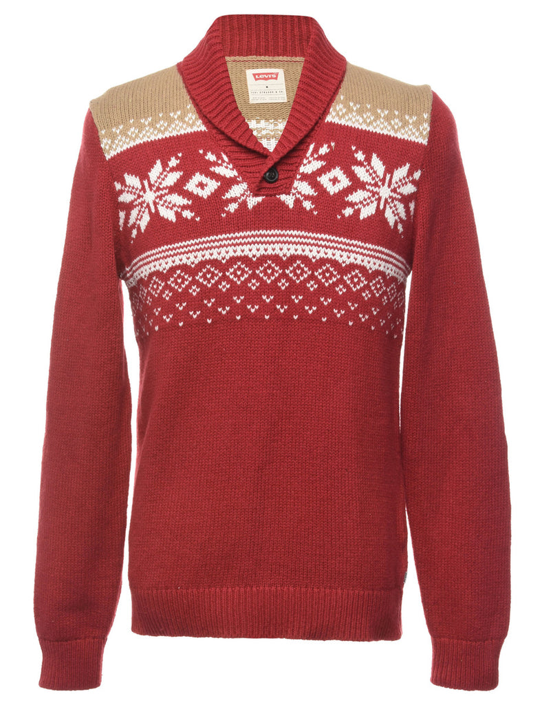 Levi's Nordic Knit Jumper - M