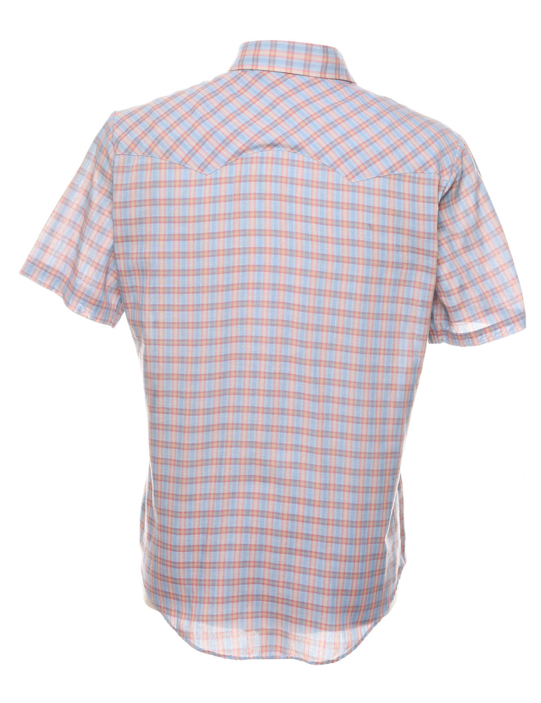 Levi's Short Sleeve Checked Western Shirt - L