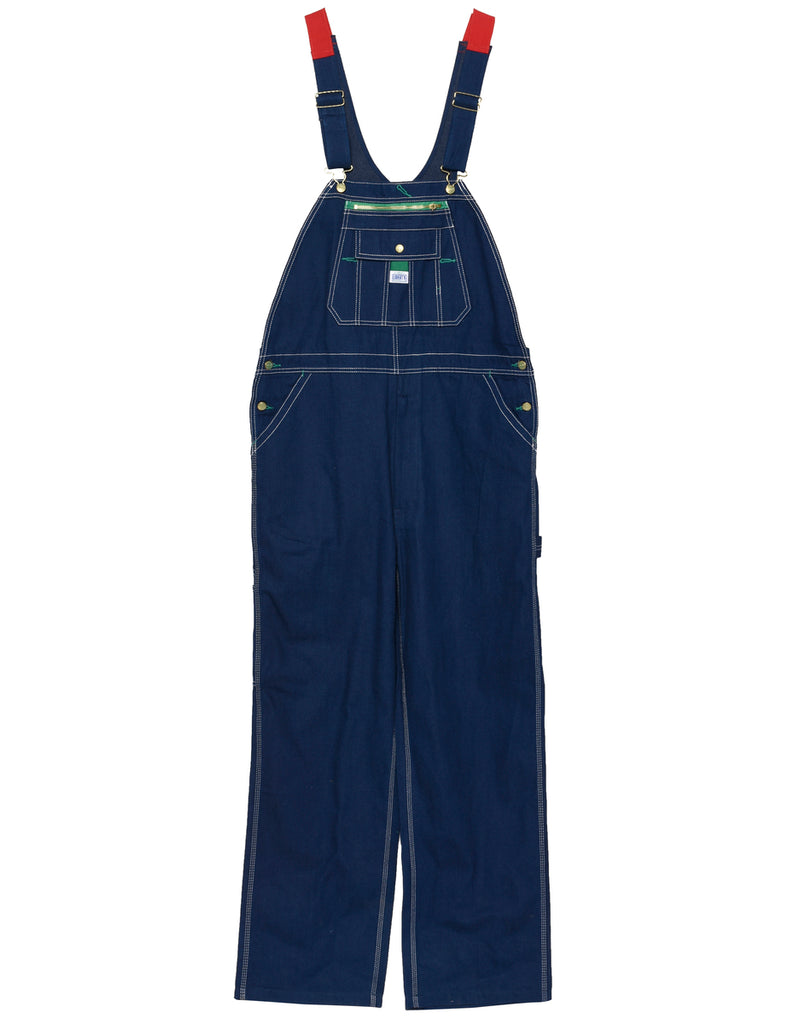 Liberty Dark Wash Dungaree Salopettes - XXL