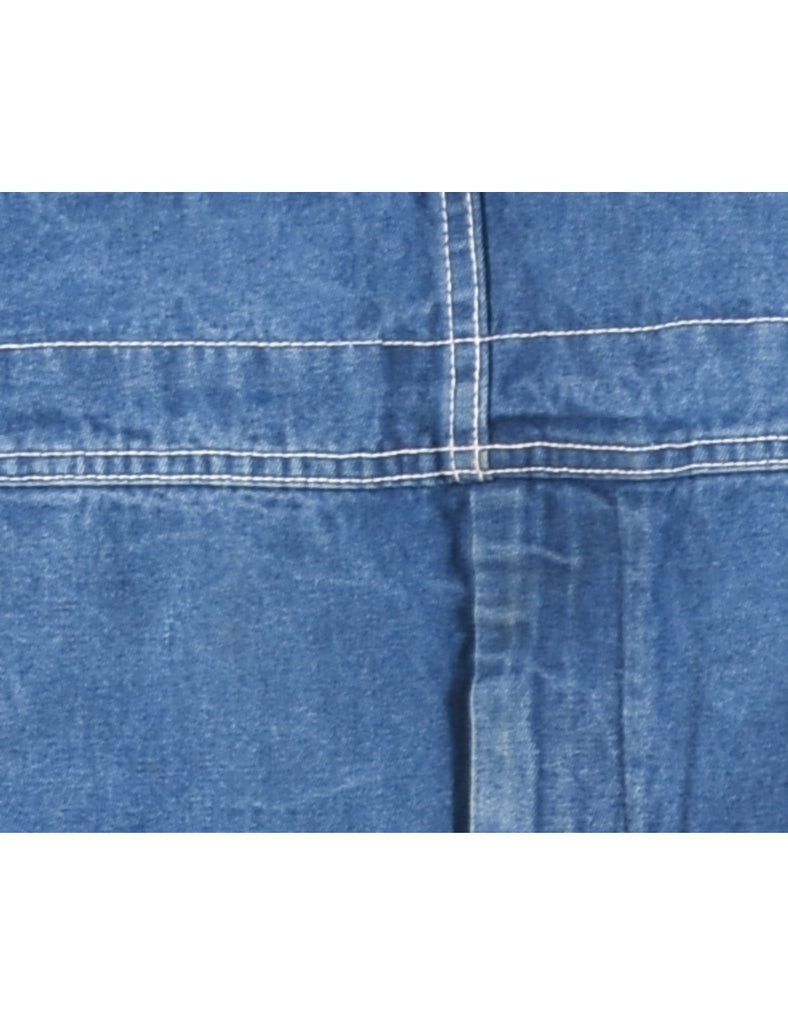 Liberty Medium Wash Salopettes - XL