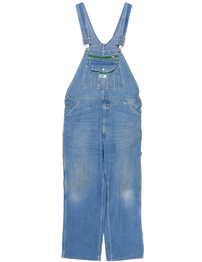 Liberty Relaxed Fit Dungaree Salopettes - L