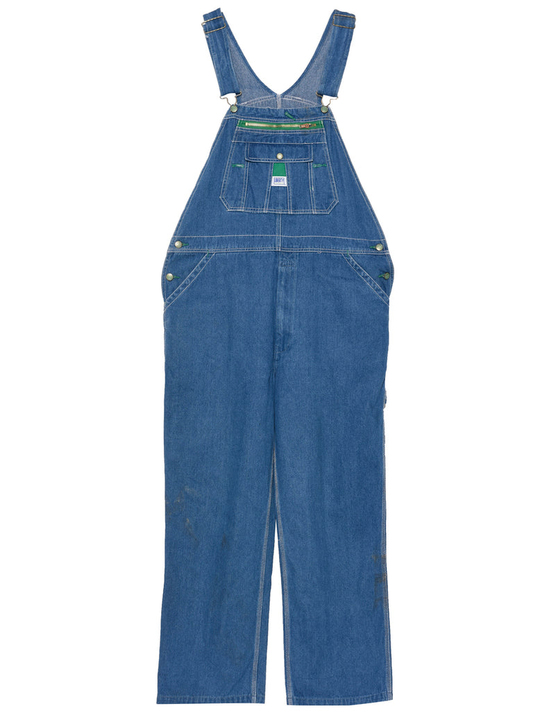 Liberty Relaxed Fit Dungaree Salopettes - L