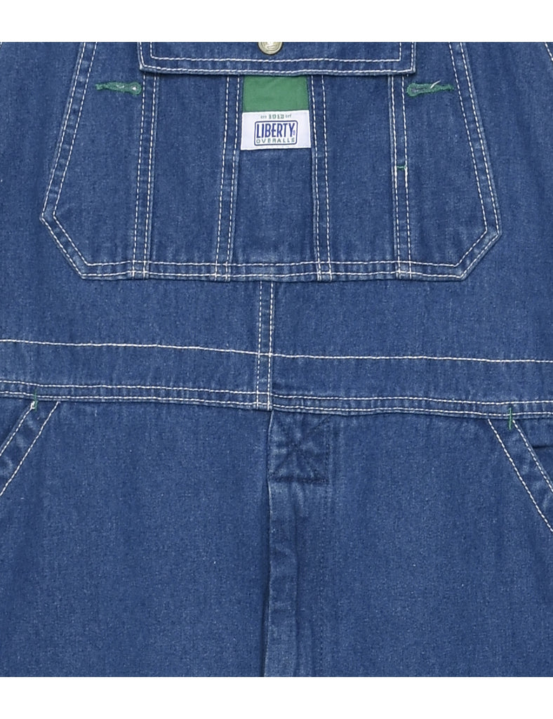 Liberty Relaxed Fit Dungaree Salopettes - L