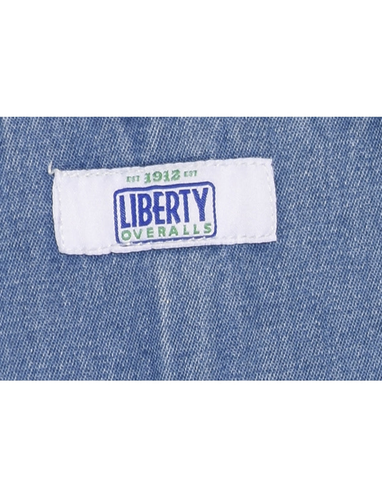 Liberty Relaxed Fit Dungaree Salopettes - L