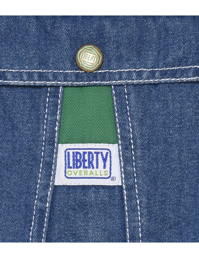 Liberty Relaxed Fit Dungaree Salopettes - L