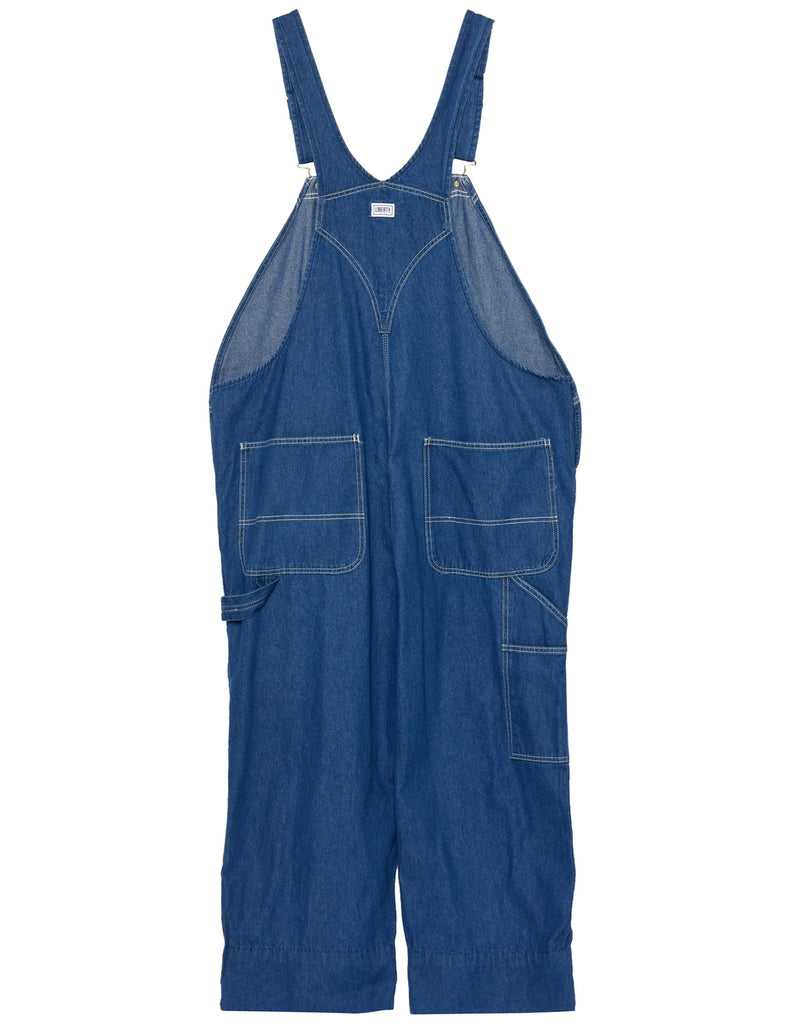 Liberty Stone Wash Dungaree Salopettes - L