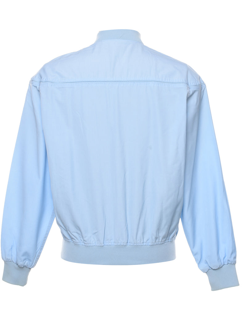 Light Blue Bomber Jacket - L