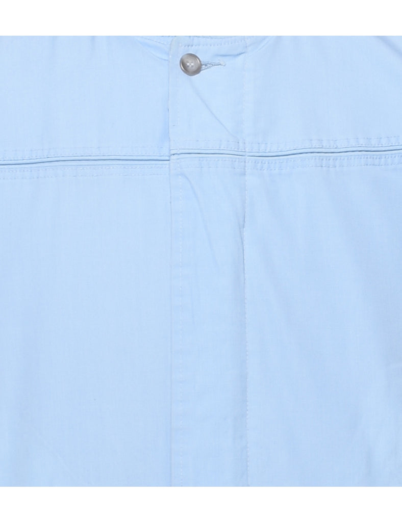 Light Blue Bomber Jacket - L