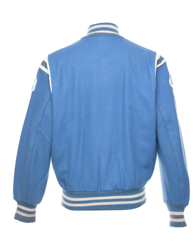 Light Blue Letterman Team Jacket - S