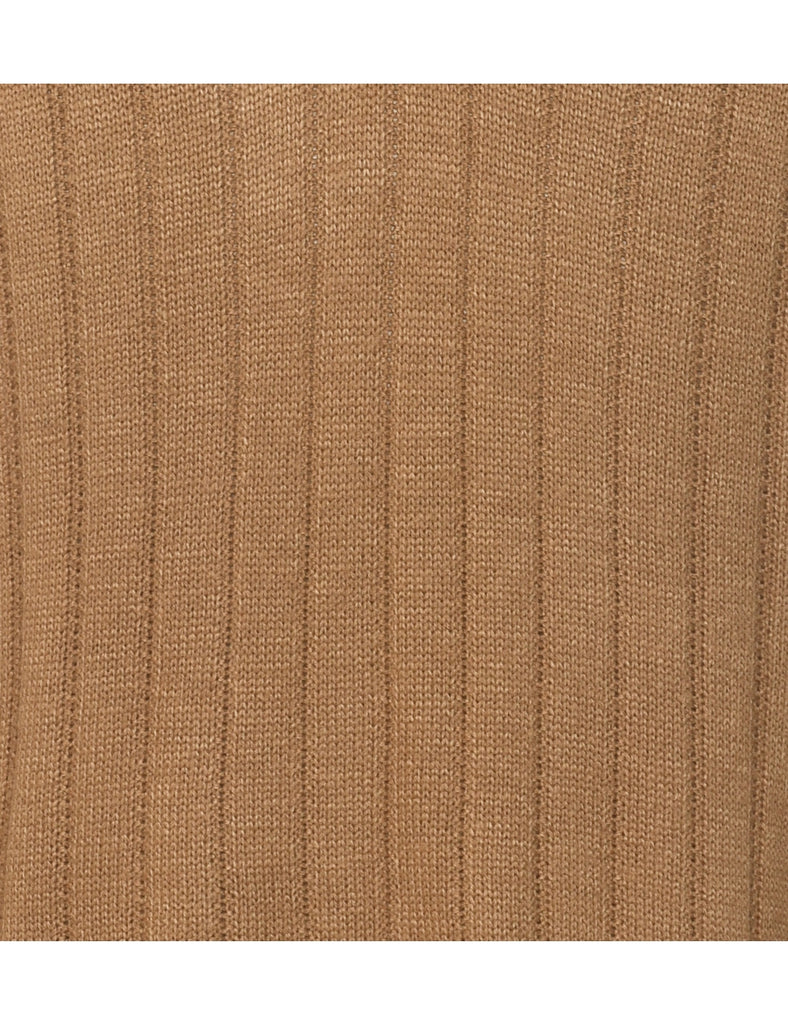 Light Brown Sweater Vest - L