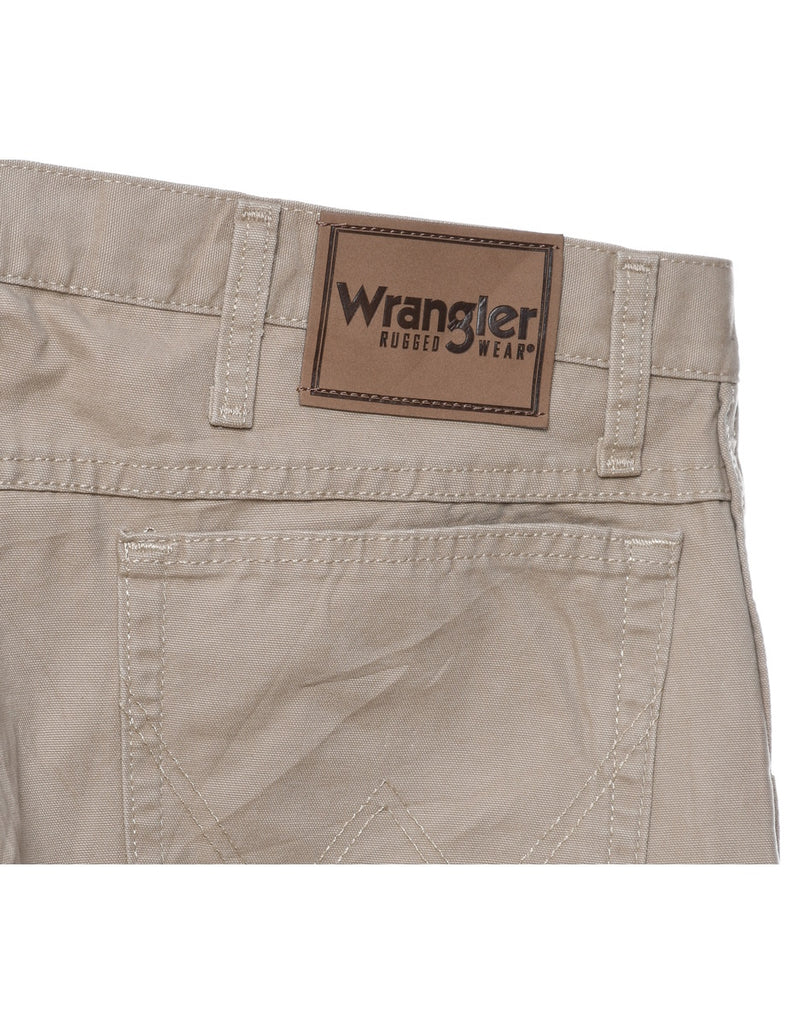 Light Brown Wrangler Trousers - W36 L34