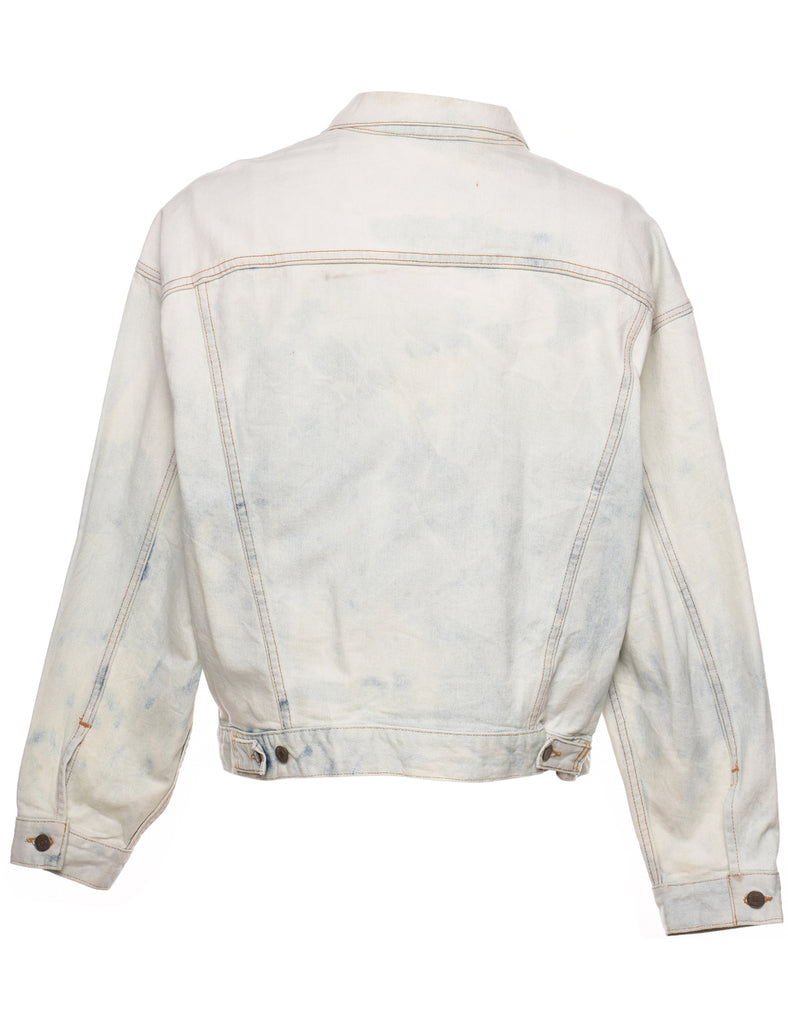 Light Wash Classic Denim Jacket - L