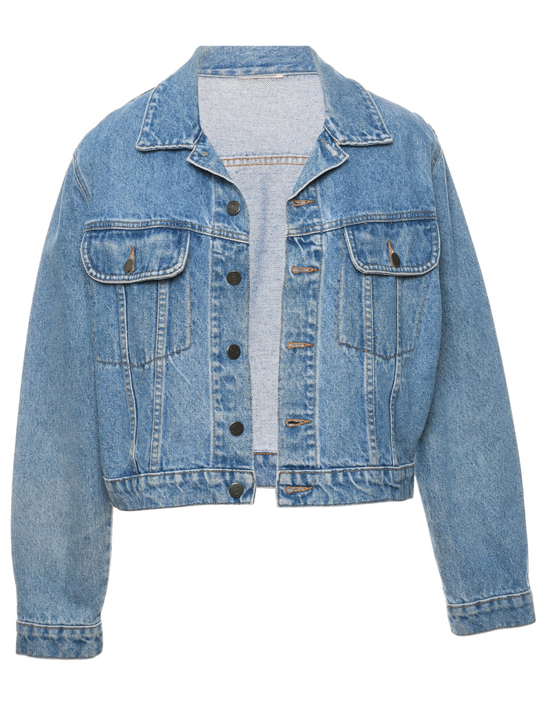 Light Wash Denim Jacket - L