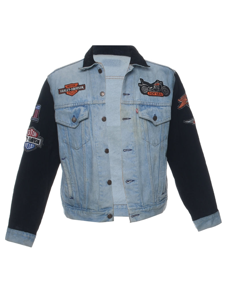 Light Wash Denim Jacket - M