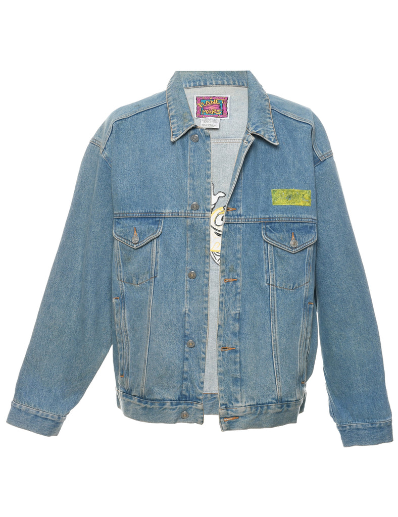 Light Wash Denim Jacket - XL