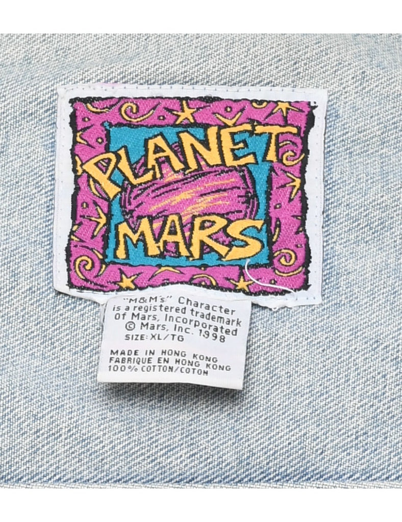 Light Wash Denim Jacket - XL